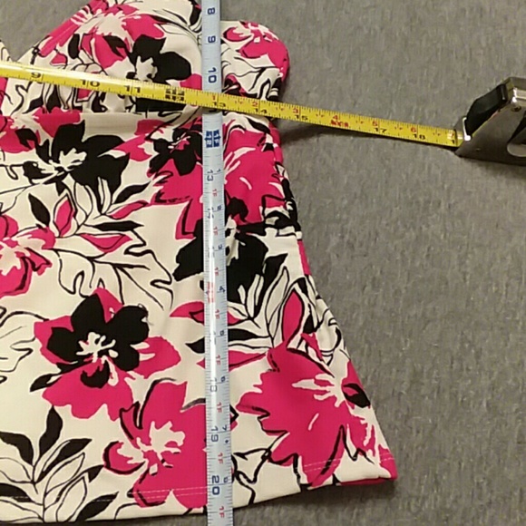 Catalina Halter Twist Tankini Top Medium 8-10 - Picture 3 of 8